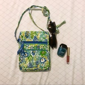 Vera Bradley English Meadow Mini Hipster Bag